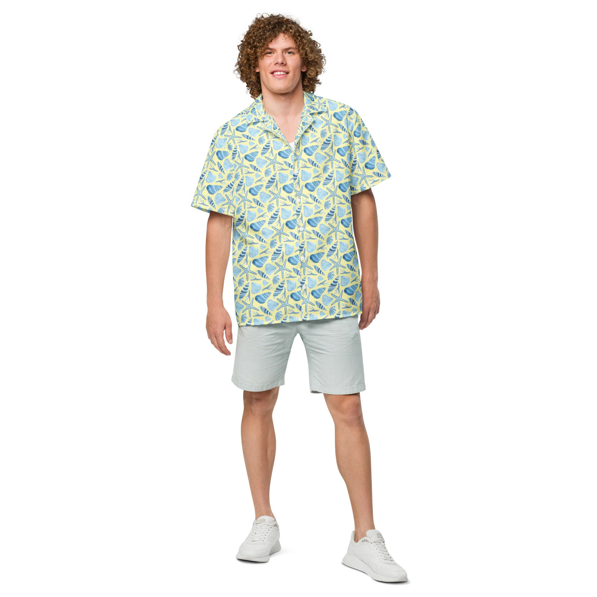 Sunlit Breeze Button Shirt