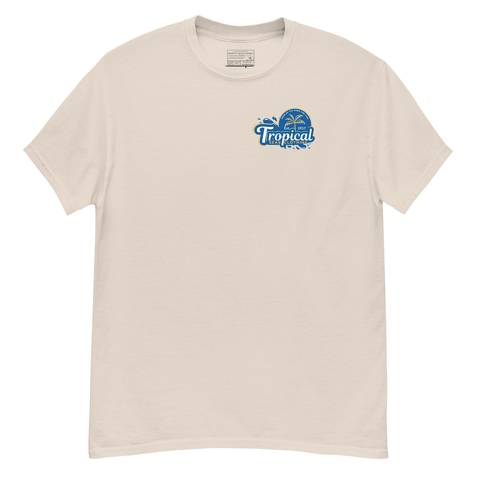 Thumbnail: Tropical Tides Classic T-shirt : Ride the Waves of Fashion