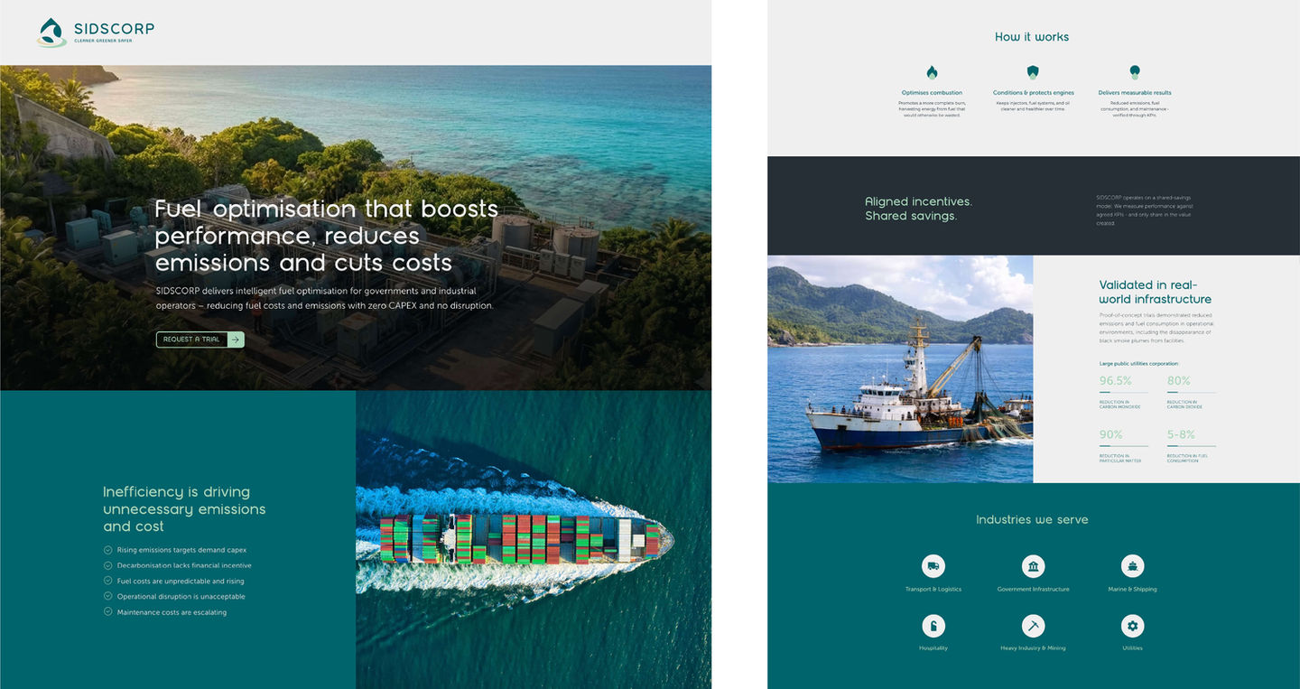 SIDSCORP Web