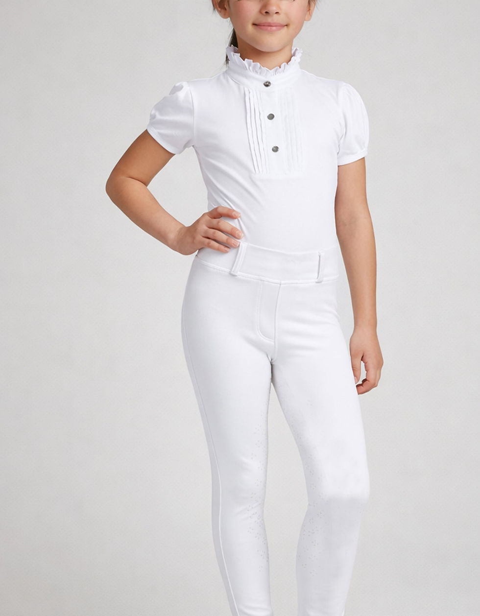 Thumbnail: Giddyup Youth White Tights 