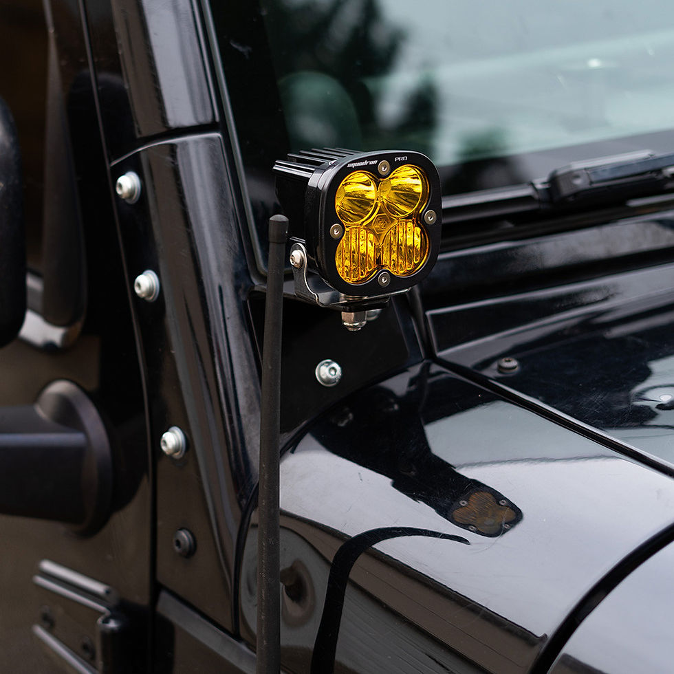 Thumbnail: BAJA DESIGN - SQUADRON PRO BLACK LED AUXILIARY LIGHT POD ( PAIR )