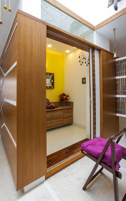 The pooja room nook