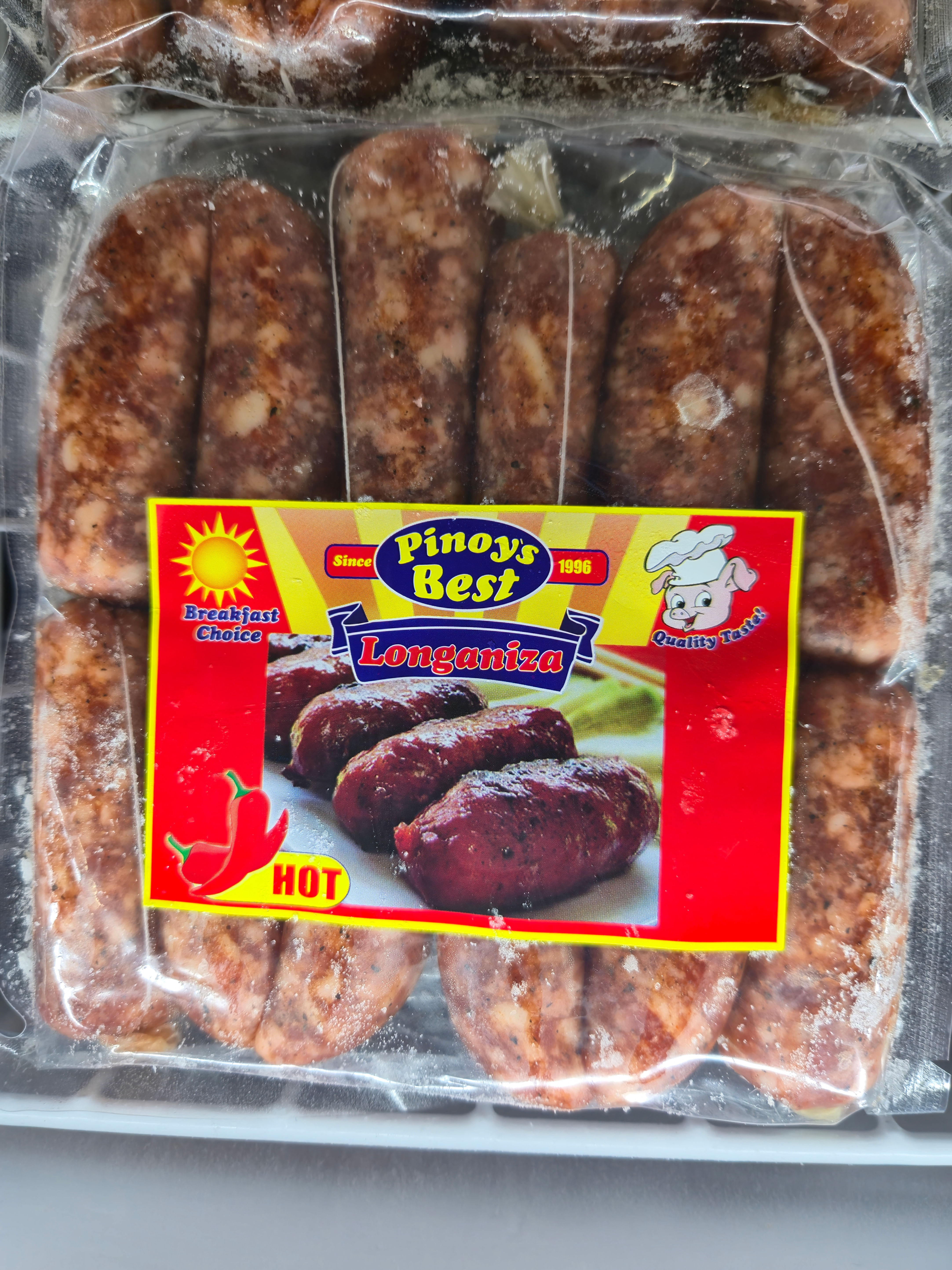 Pinoy's Best Longaniza Hot & Spicy 500g