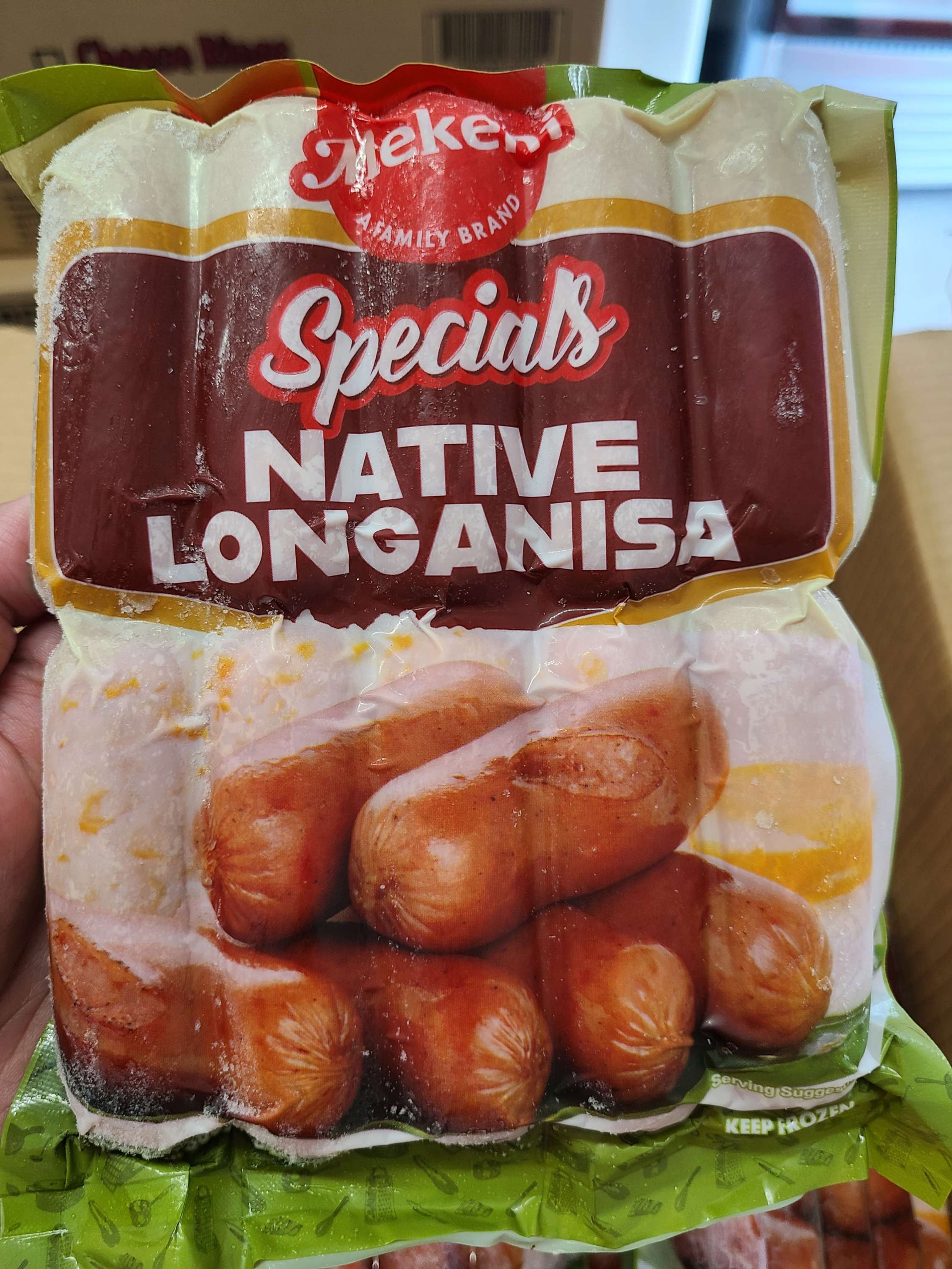 Mekeni Native Longanisa (Phil)  380g