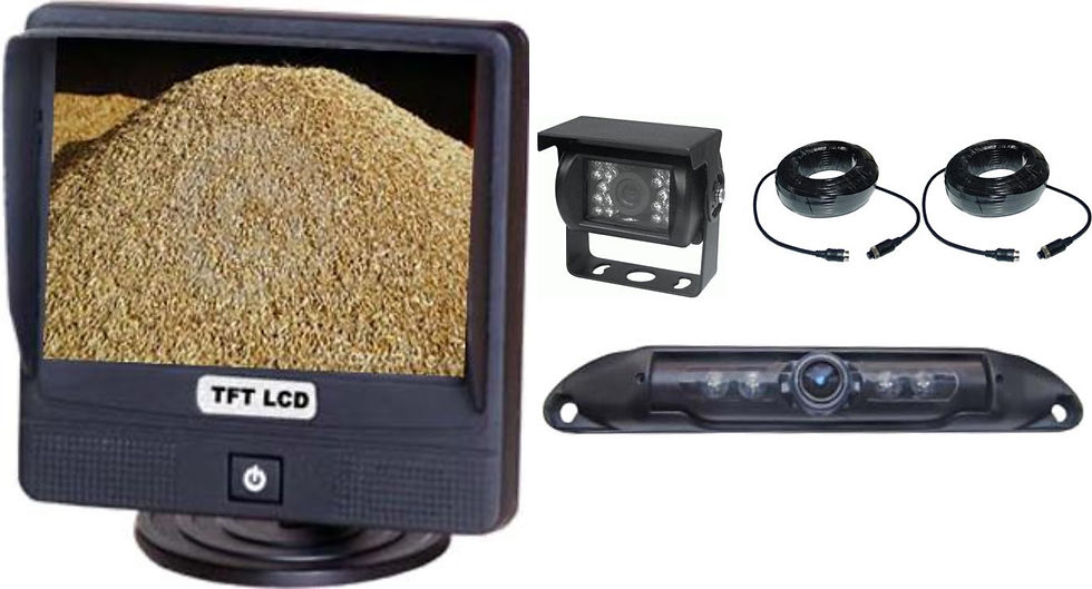 3.5" LCD Colour Digital Touchscreen Single View Monitor