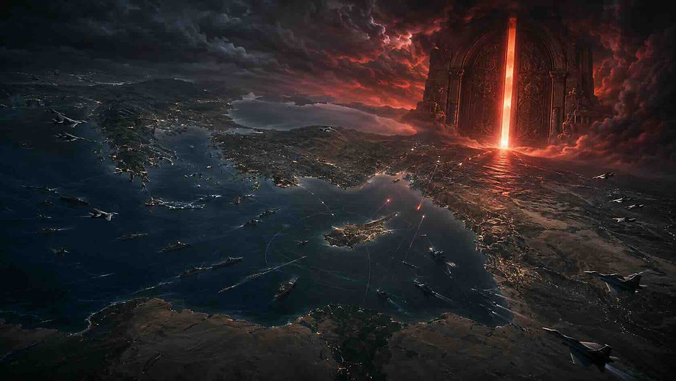 Η Πόρτα του Φρενοκομείου θα ανοίξει στην Ανατολική Μεσόγειο, όχι στο Ιράν ή στη Μέση Ανατολή