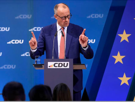 Nάτα μας!... Ακόμα δε βγήκε ο Μέρτς και τα βάζει με Τράμπ και Μάσκ!