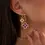 Thumbnail: Purple Flower Earrings