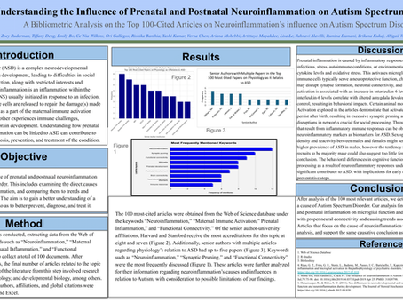 Understanding the Influence of Prenatal and Postnatal Neuroinflammation on Autism Spectrum Disorder