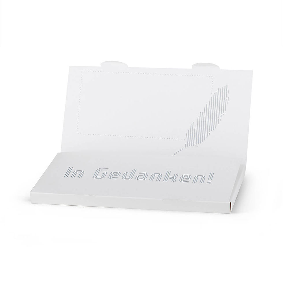 Miniaturbild: Trauer Brieflicht - Geschenkbox