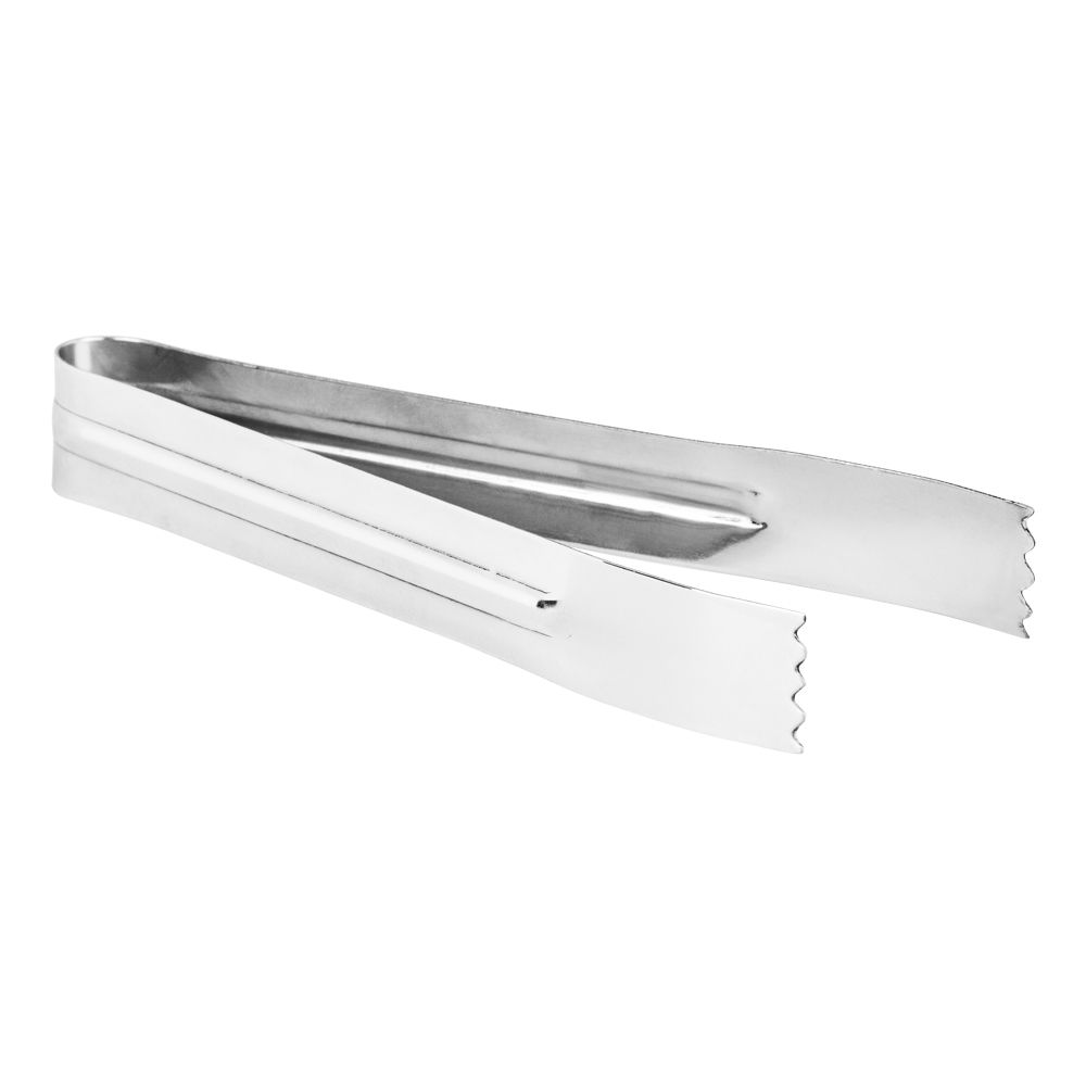 Kohlezange / Räucherzange Edelstahl gezackt