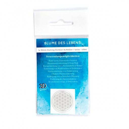 Miniaturbild: Blume des Lebens Aufkleber 3D