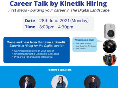 💥Kinetik Hiring | Market Bytes | Career Talk with SEGi University & Colleges 💥