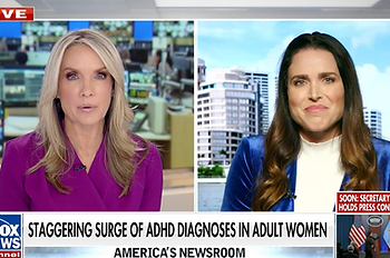 Screenshot of Brooke's TV guesting at Fox News