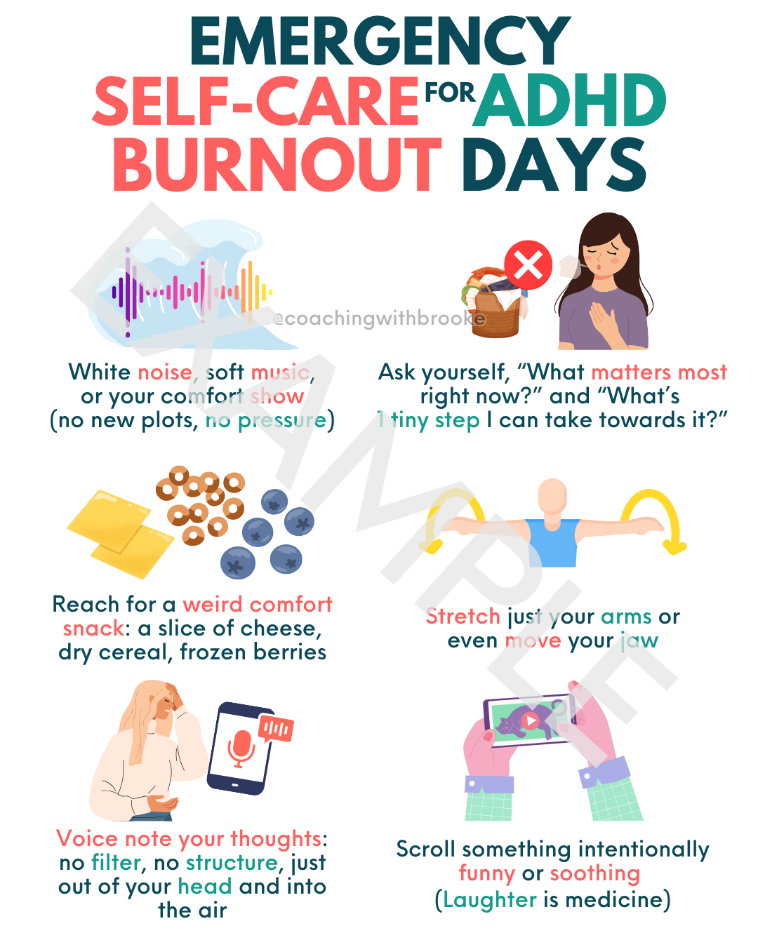Self-care for ADHD burnout: tips for managing overwhelming days