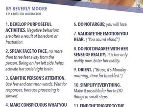 Dementia Carer Tips