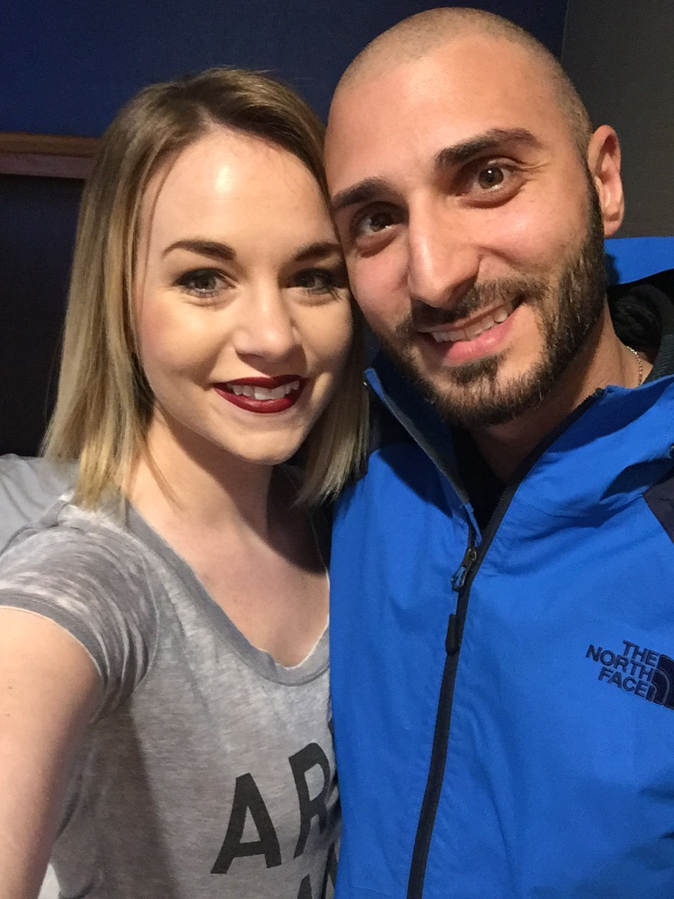 My fiancé and I