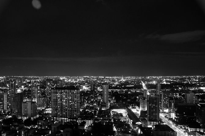 Perception 67: The City Of Bangkok And The Night Sky, Bangkok
