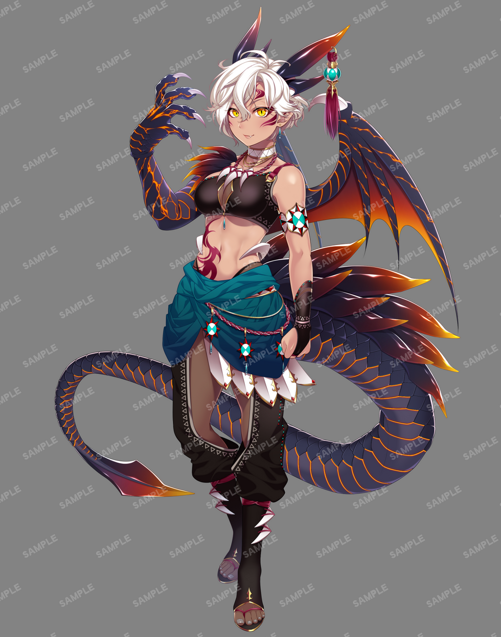 竜人立ち絵