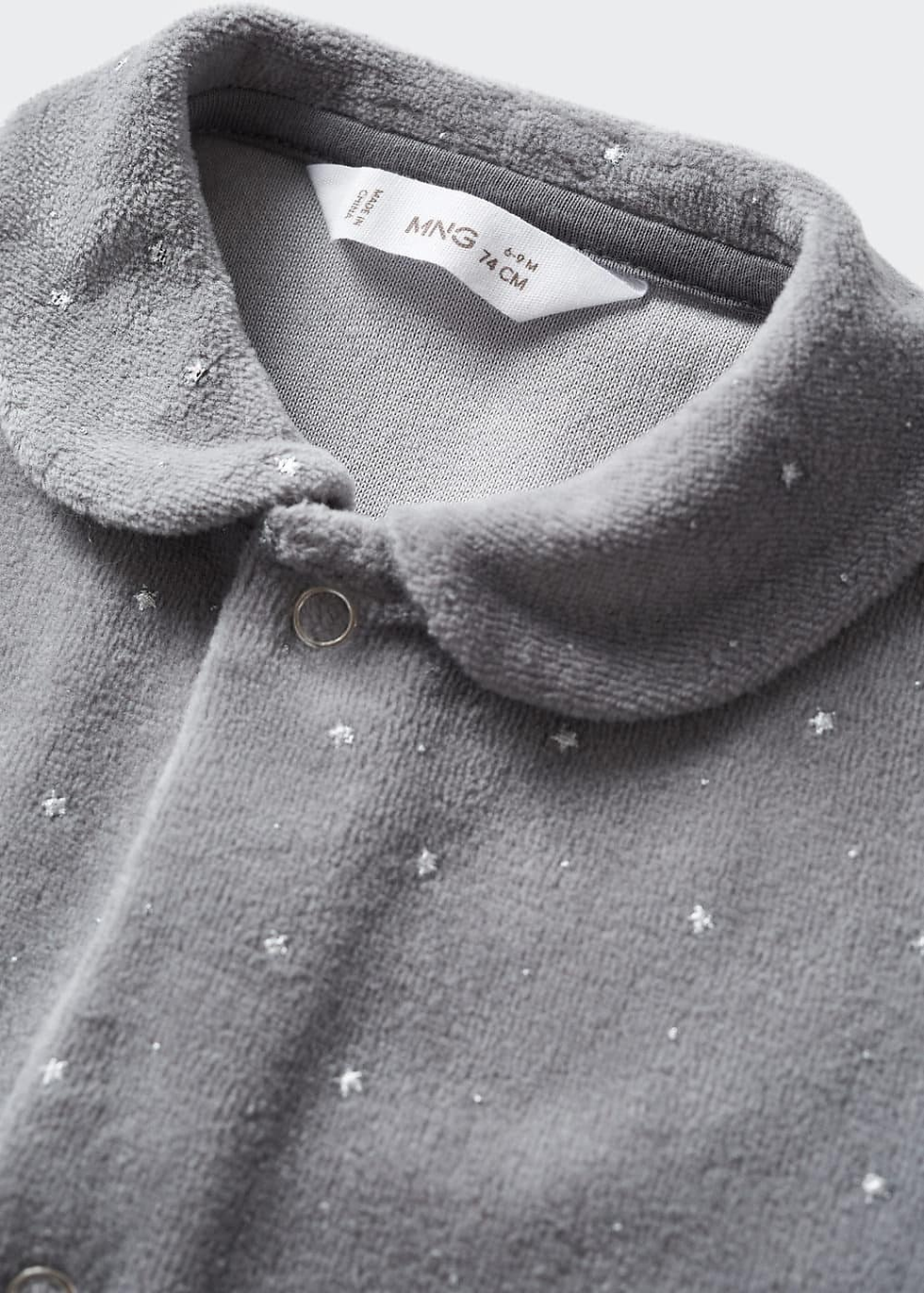 بادیسوت و پیژامه طرحدار کودکانه مانگو - رنگ زغال سنگی