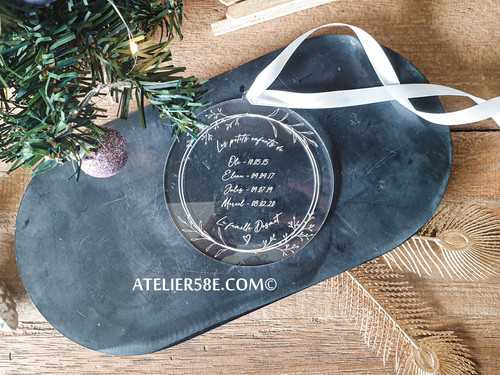 Famille - Cadeau Personnalisé | Toile Pour Maman Mamie Papa Papi Noël - Vive La Mode