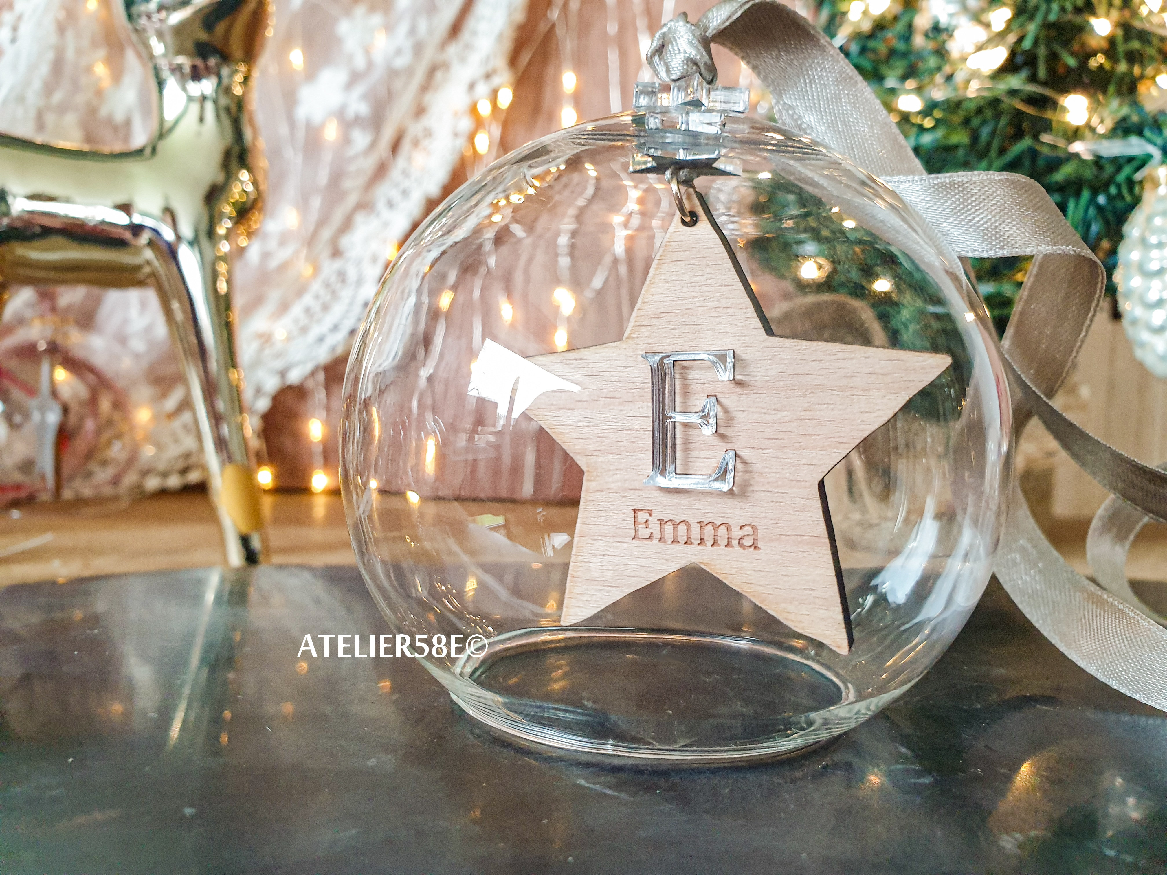 Boule Mon Premier Noel Personnalisee En Verre Cadeau Naissance Bebe Atelier58e Boule Mon Premier Noel Personnalisee En Verre Cadeau Naissance Bebe Atelier58e