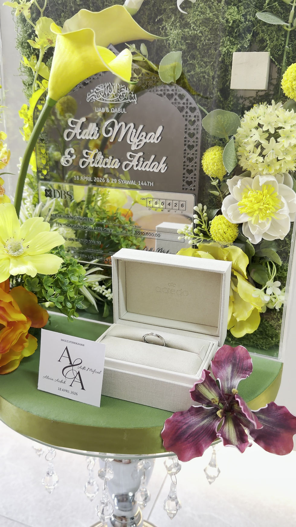 Thumbnail: Arabian Rattan Display Hantaran Box