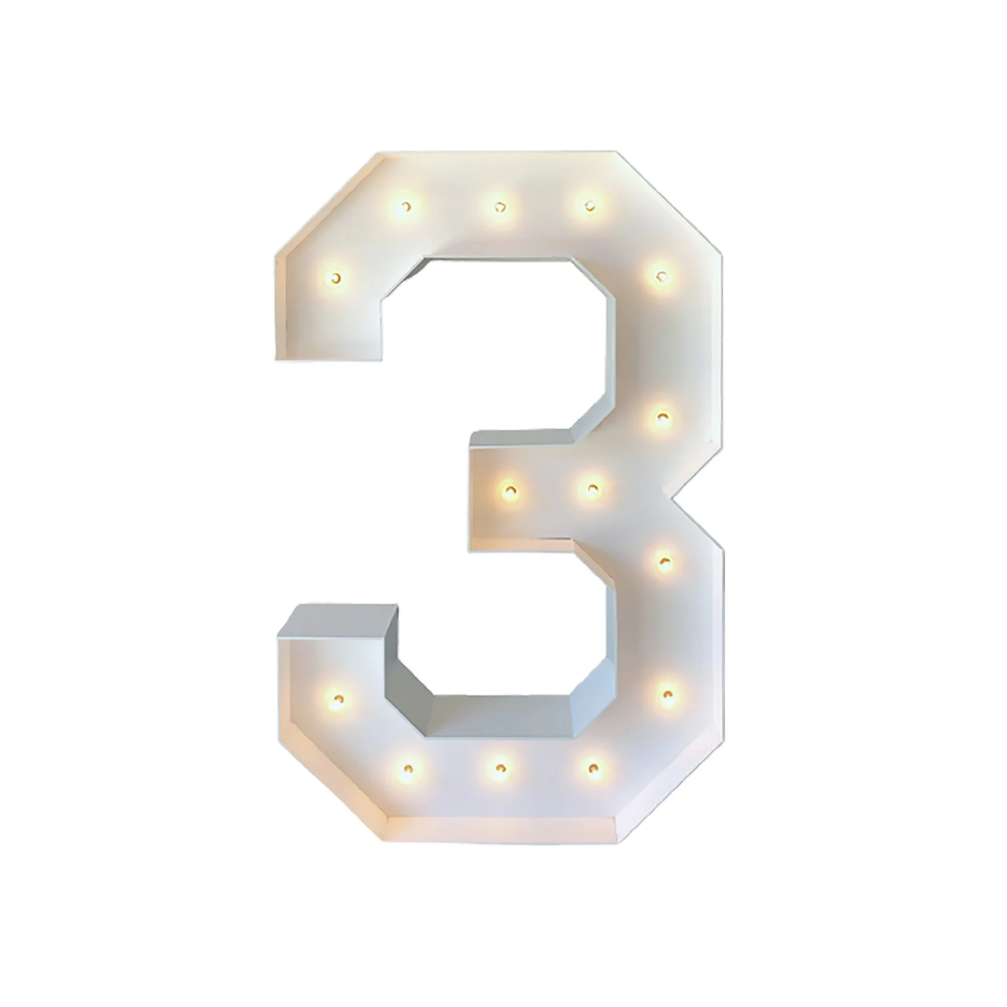 MARQUEE NUMBERS- LED