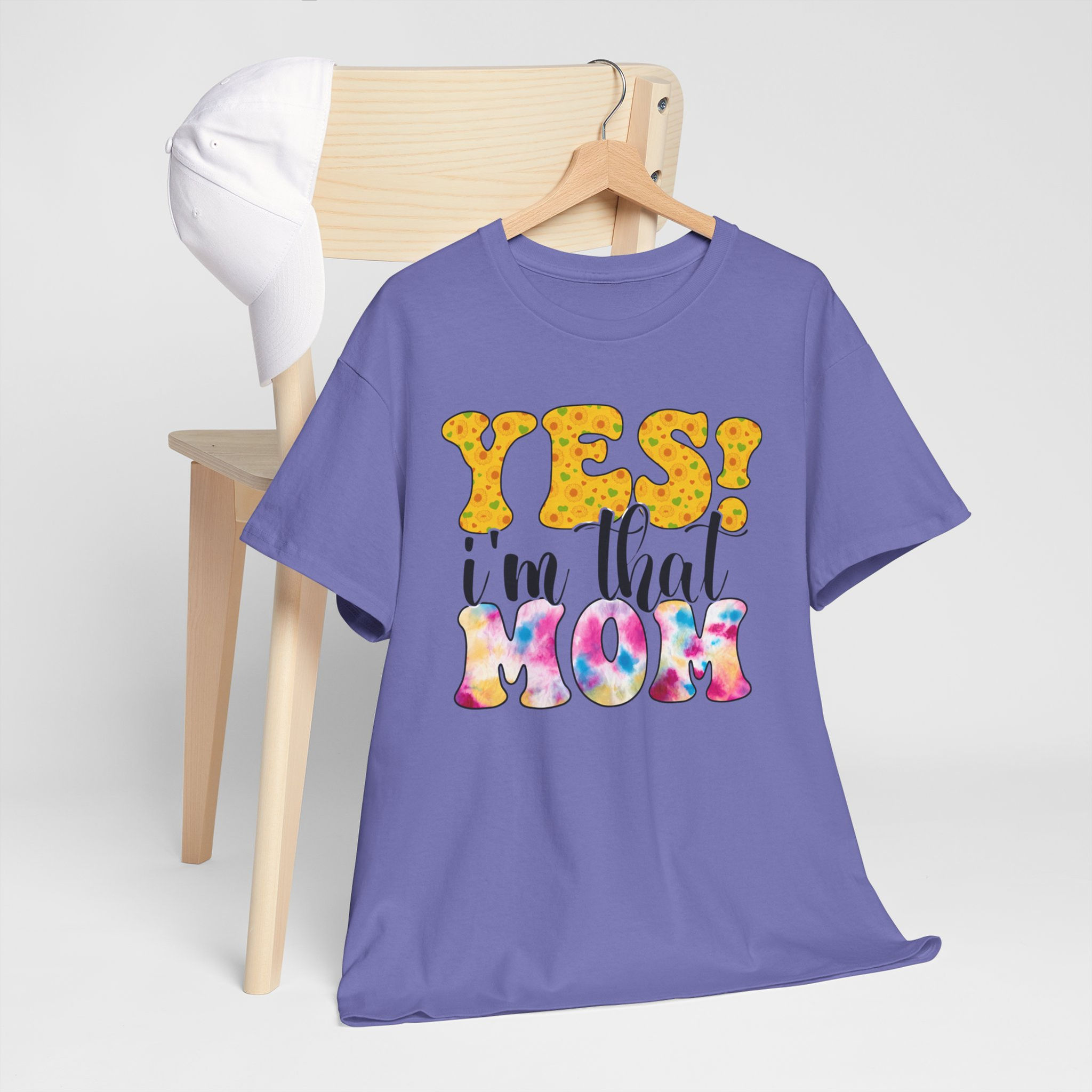 Yes! I'm That Mom - Unisex Heavy Cotton Tee for Proud Mothers