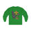 Thumbnail: Mardi Gras LOVE Long Sleeve Tee -Fleur-de-Lis, Mask & Beads Festival Shirt