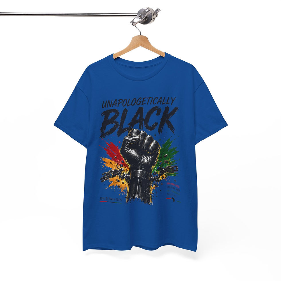 Thumbnail: Unapologetically Black T‑Shirt 