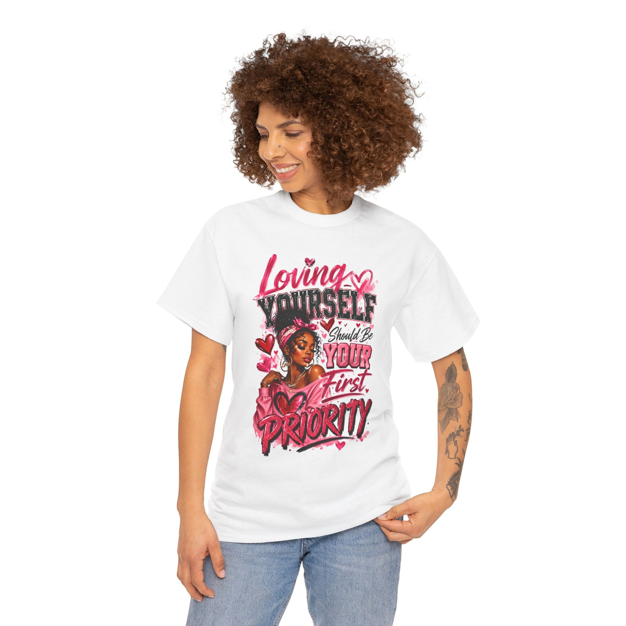 Loving Yourself Should Be Your First Priority Graphic Tee
