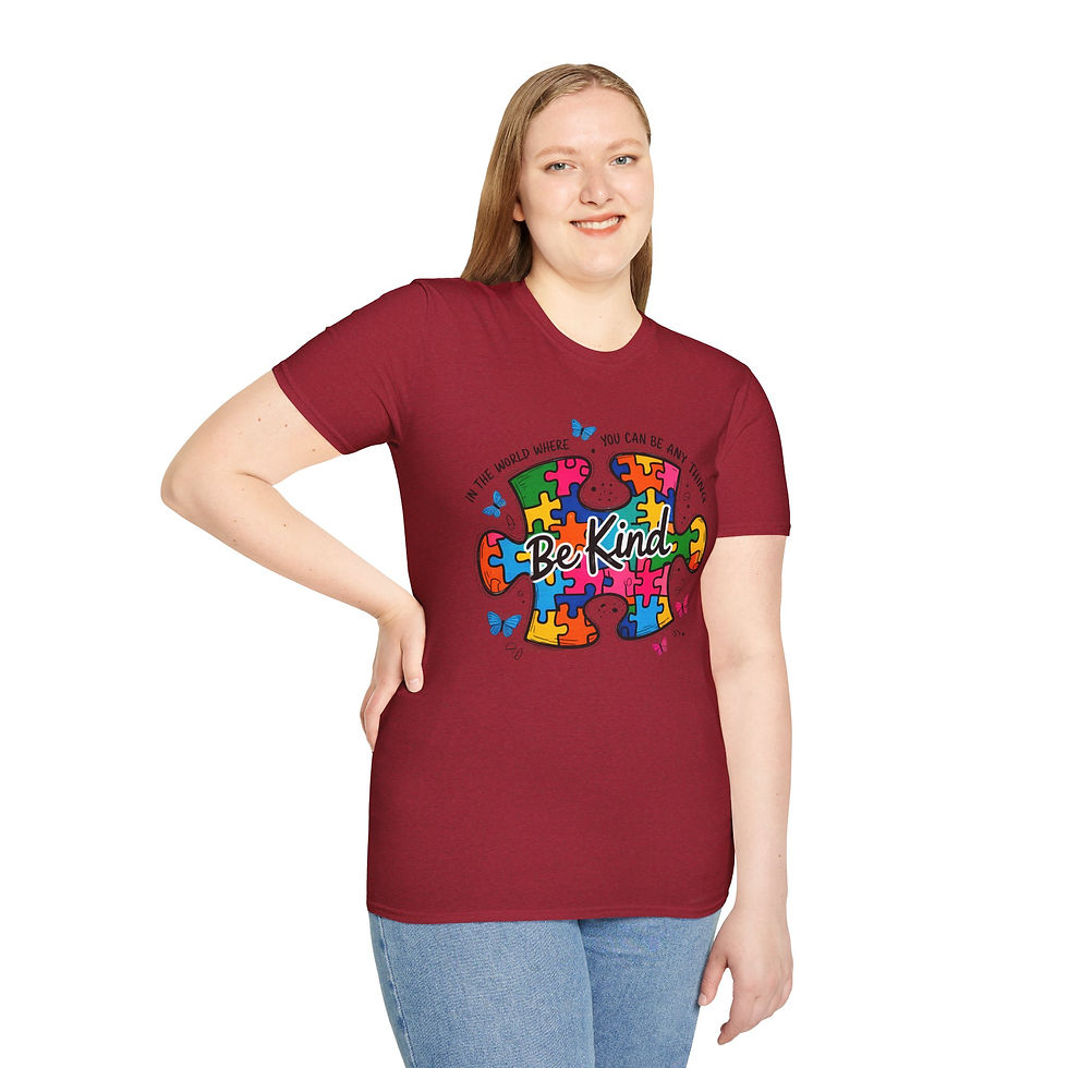 Thumbnail: Be Kind Puzzle Autism Awareness T-Shirt