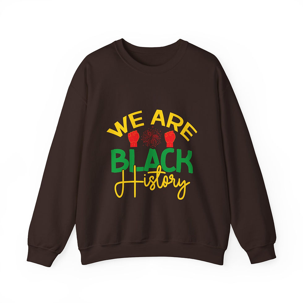 Thumbnail: We Are Black History Crewneck Sweatshirt