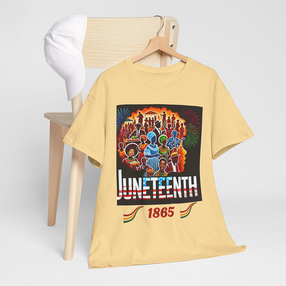 Thumbnail: Juneteenth Celebration Unisex Heavy Cotton Tee