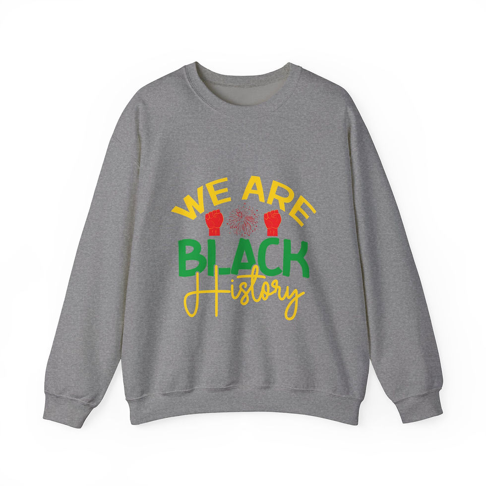 Thumbnail: We Are Black History Crewneck Sweatshirt