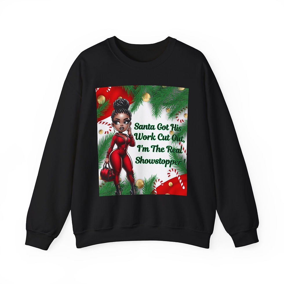 Thumbnail: The Real Showstopper Holiday Sweatshirt