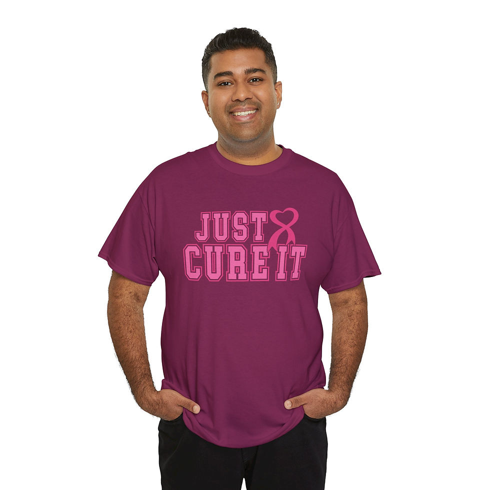 Thumbnail: Just Cure It Unisex Heavy Cotton Tee