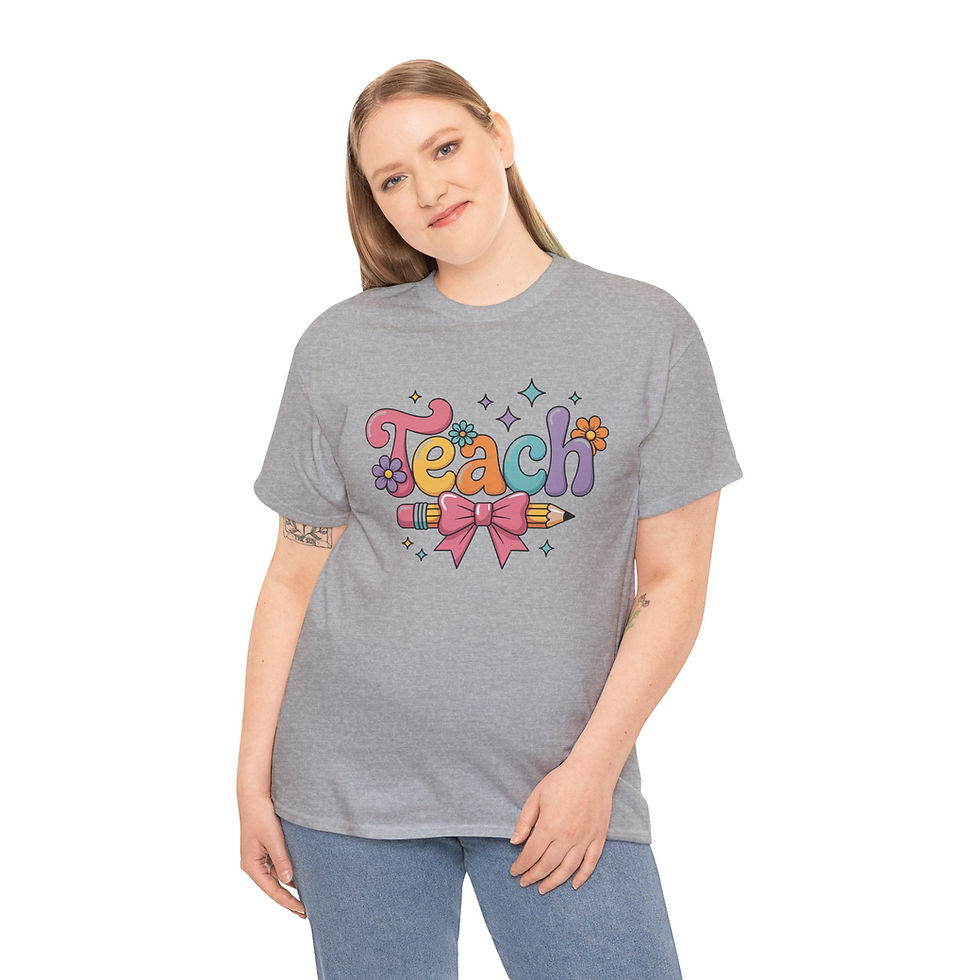 Thumbnail: Preppy Teach Shirt | Cute Teacher Back to School Tee