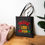 Thumbnail:  Peace Love Juneteenth Cotton Canvas Tote Bag