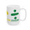 Thumbnail: Equality Over Division Ceramic Mug, (11oz, 15oz)