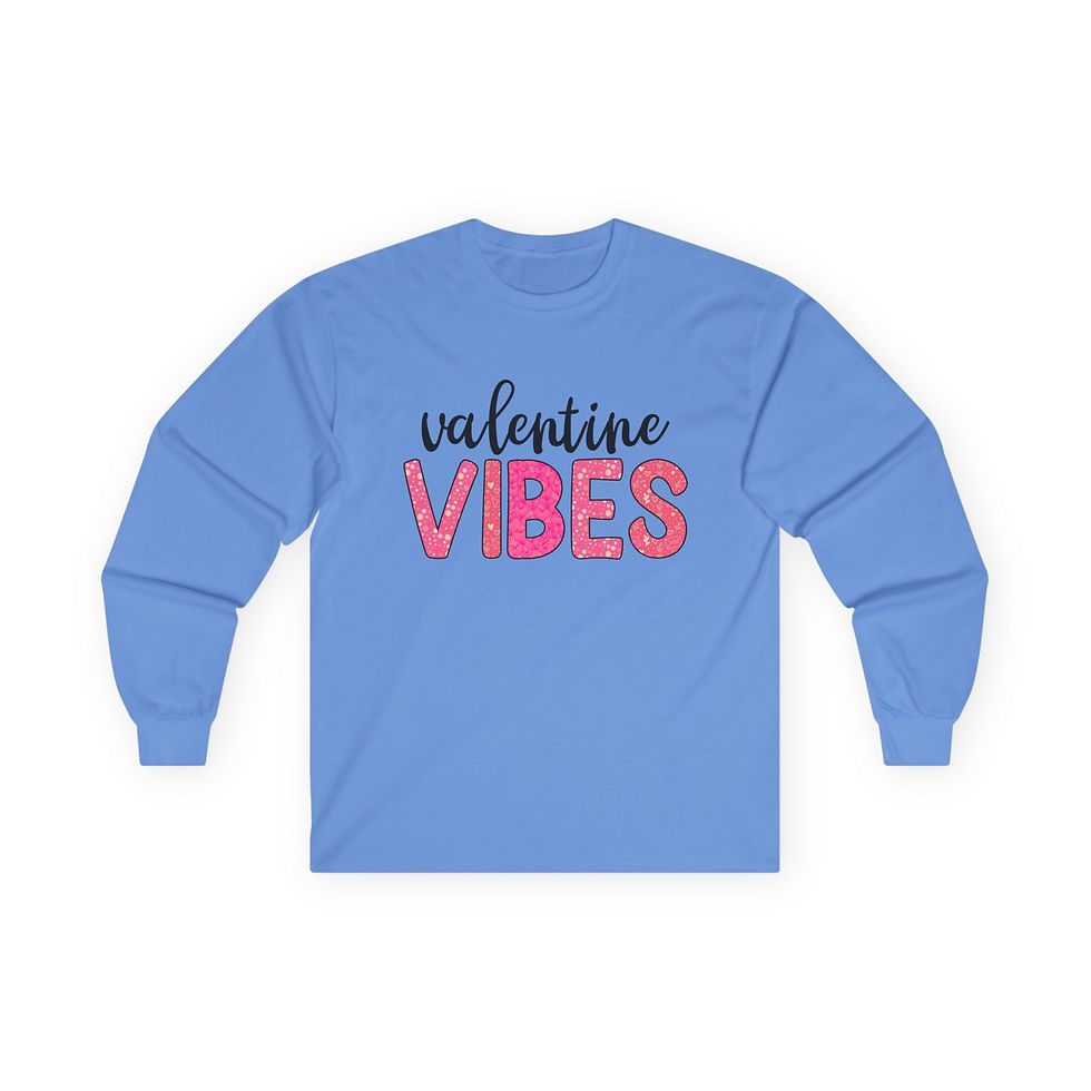 Thumbnail: Valentine Vibes Long Sleeve Tee