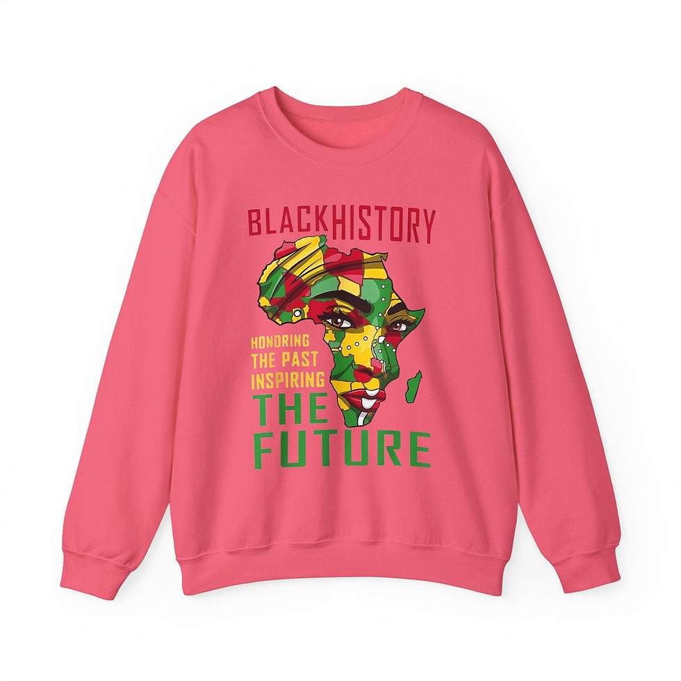 Thumbnail: Honoring The Past Inspiring The Future Crewneck Sweatshirt
