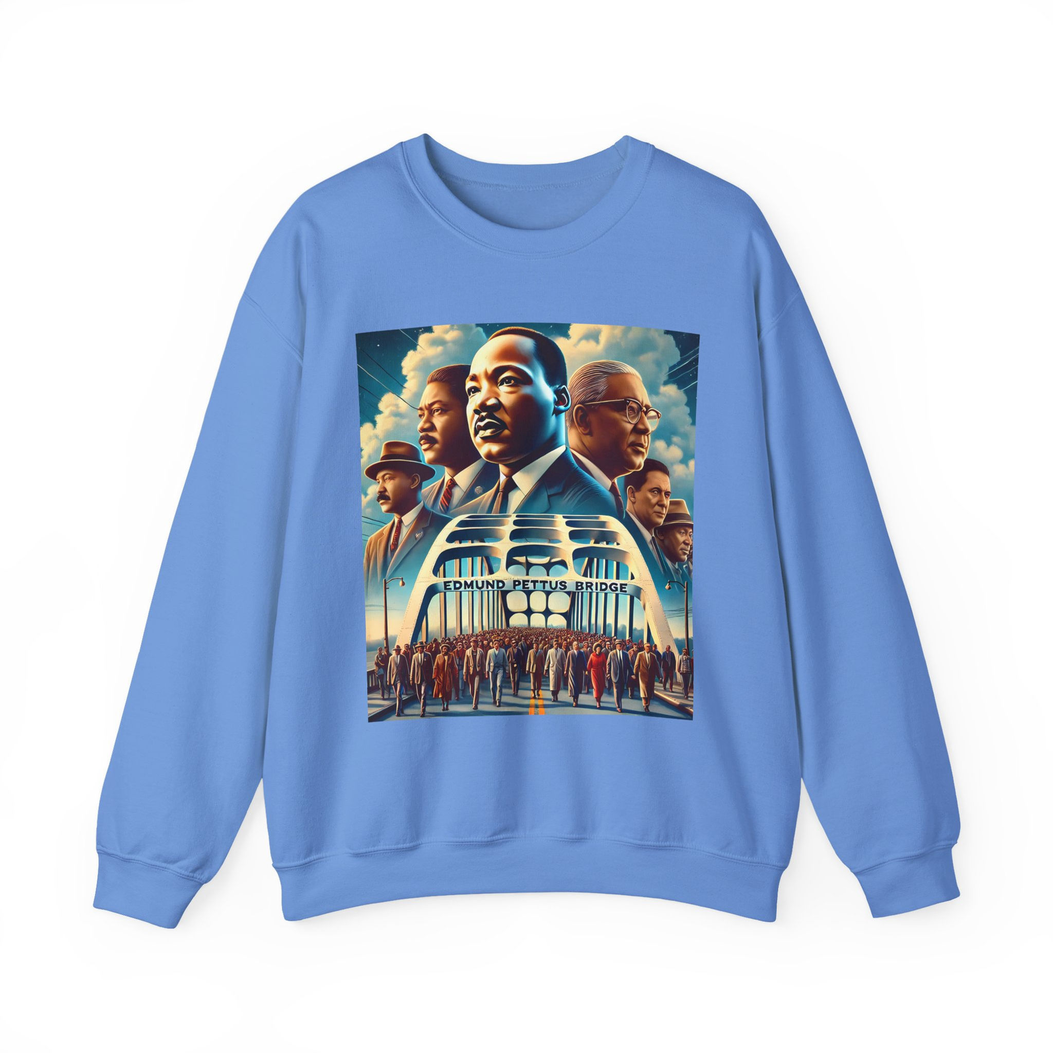 March to Justice: The Edmund Pettus Bridge Legacy Crewneck Sweatshirt