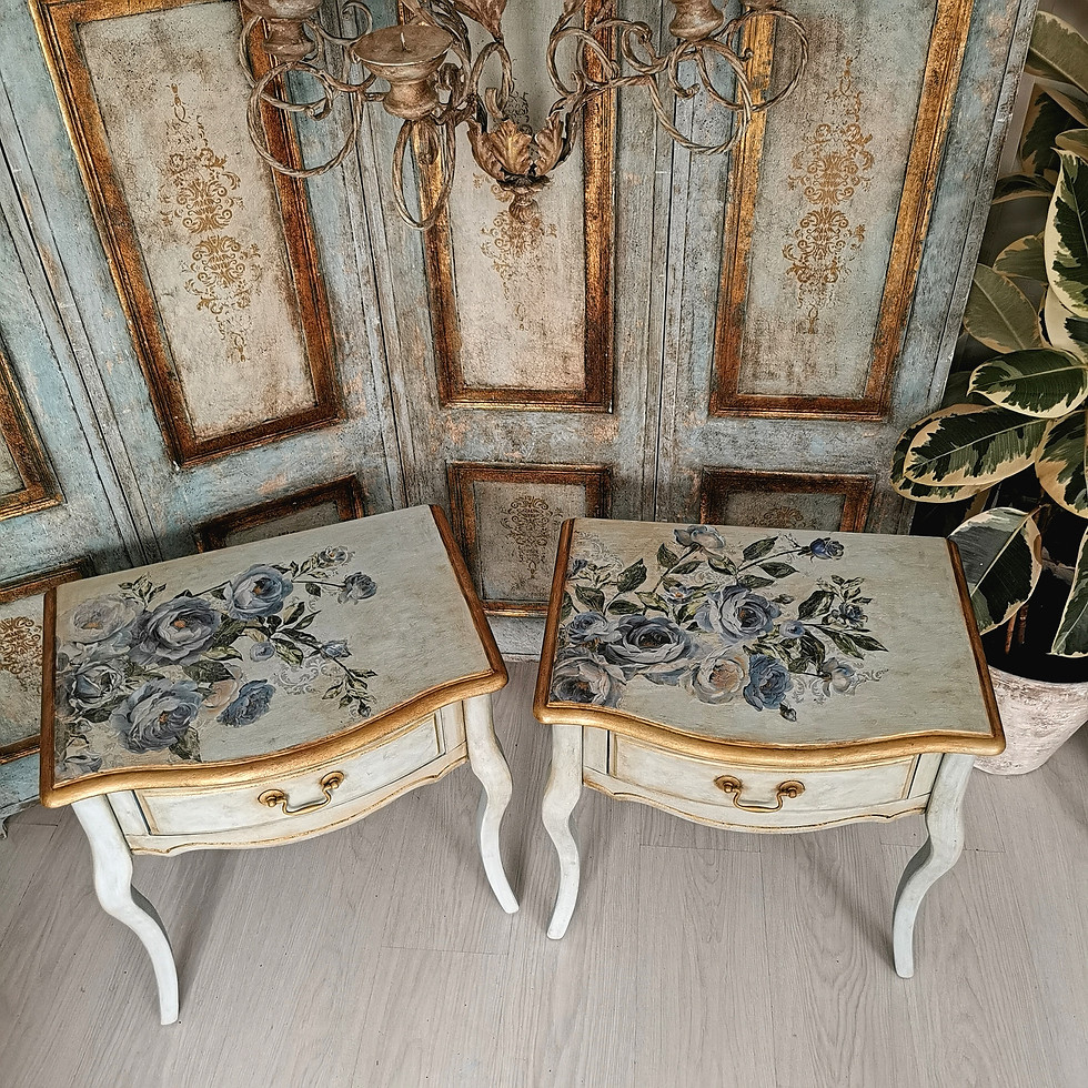 Thumbnail: NOW SOLD ! Bedside tables French Style