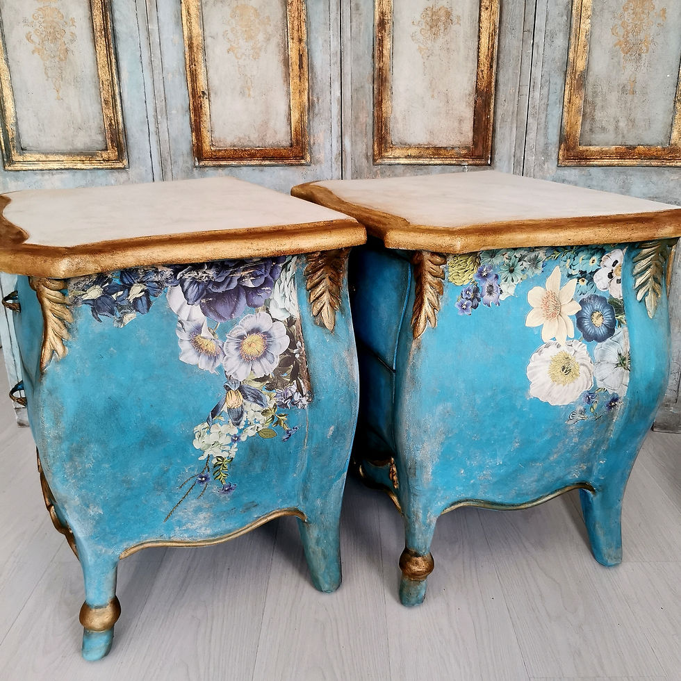 Thumbnail: NOW SOLD ! Bedside drawers French Style