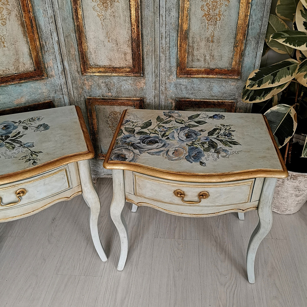 Thumbnail: NOW SOLD ! Bedside tables French Style