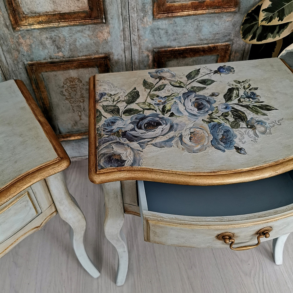 Thumbnail: NOW SOLD ! Bedside tables French Style