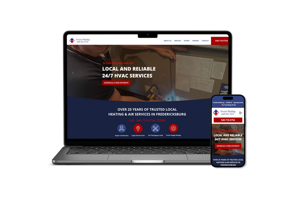 website marketing for hvac companies