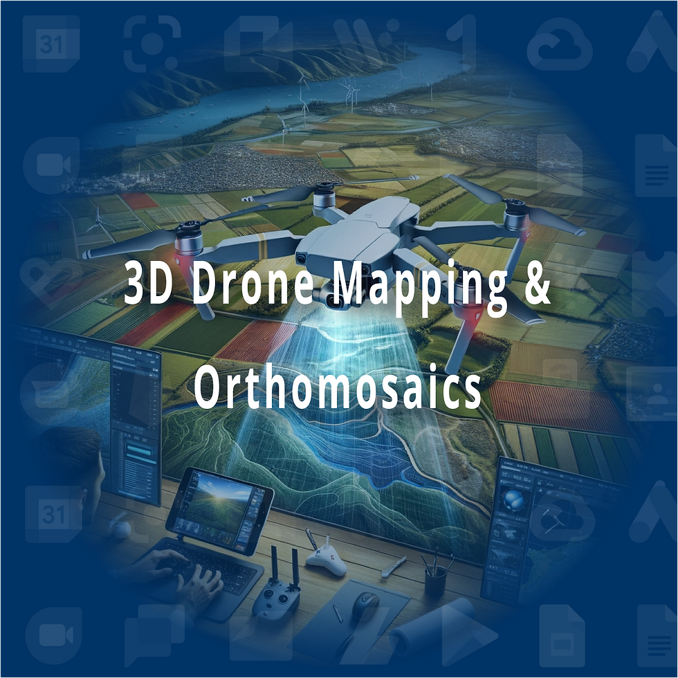 3D Drone Mapping & Orthomosaics